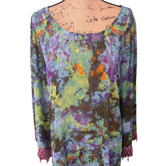 Women Tunic‎ Boho Top - Picture 3 of 8